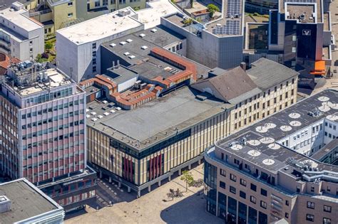 Lüdenscheid von oben Stern Center in Lüdenscheid im Bundesland