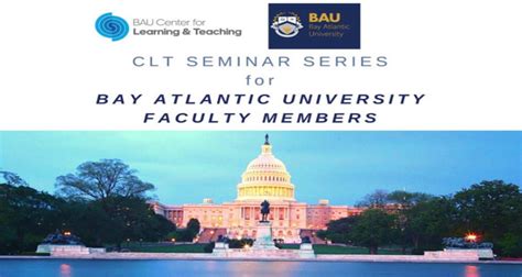 CLT Seminar Series for BAY ATLANTIC UNIVERSITY Bahçeşehir