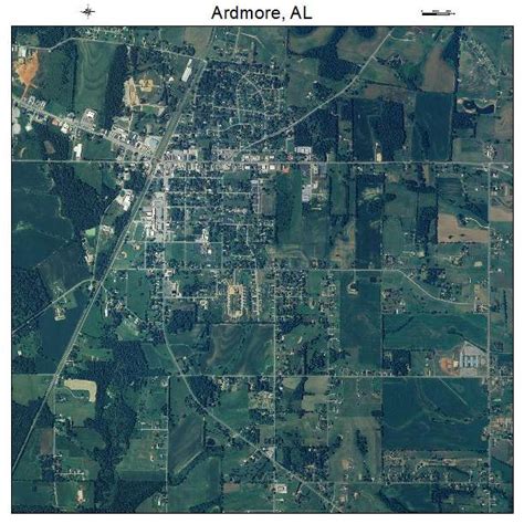 Aerial Photography Map of Ardmore, AL Alabama