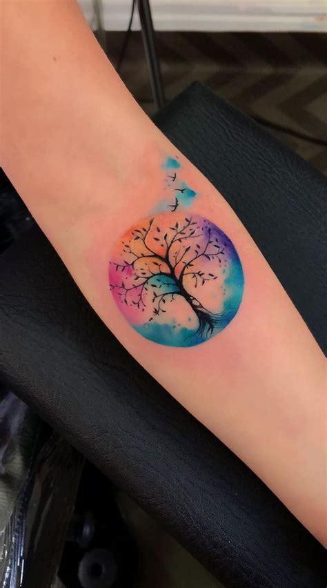 50 Gorgeous And Meaningful Tree Tattoos Inspired By Natures Path