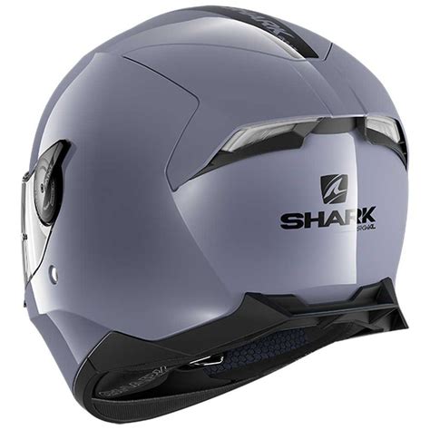 Shark Capacete Integral Skwal Blank Cinzento Motardinn