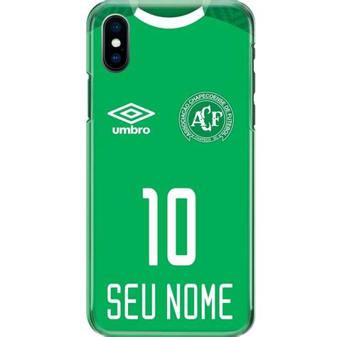 Capa Silicone NetCase Chapada Nome Coleção Times Brasileiros Chape