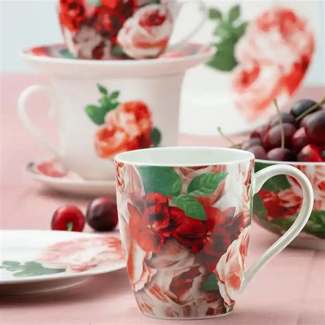 Kubek Porcelanowy Peony Ambition 360 Ml Tanio Sklep Online NETtrading Pl