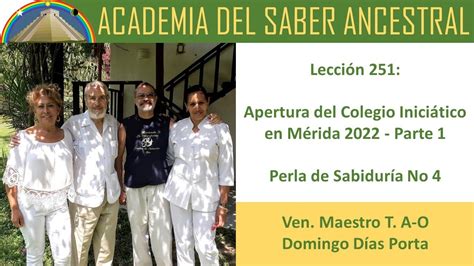 Perla Apertura Del Colegio Inici Tico En M Rida Parte