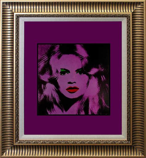 Sold Price Andy Warhol Color Plate Lithograph From October