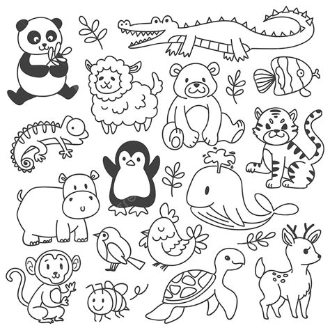 Animal Doodle Art