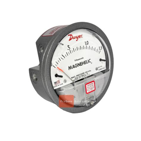 Dwyer Series 2000 Magnehelic Differential Pressure Gage Prosens