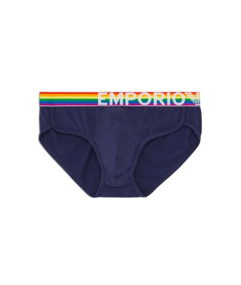 Emporio Armani Rainbow Stretch Cotton Briefs Underwear Harry Rosen