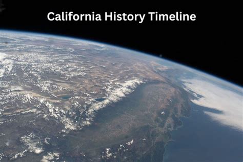 California History Timeline - Have Fun With History