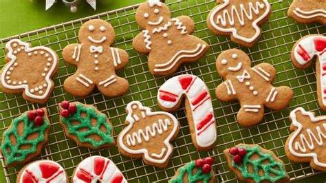 Festive Christmas Cookie Recipes Gingerbread Cookies Royal Icing