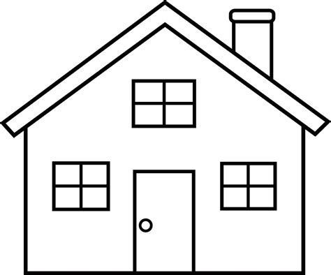 Mewarnai Gambar Siap Print Untuk Tk Sd Paud Mewarnai Gambar Rumah