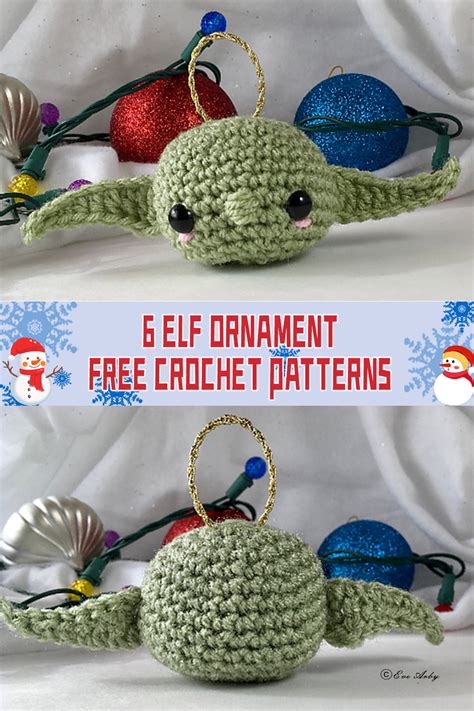 6 Enchanting Elf Ornament Crochet Patterns For The Holidays