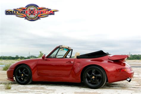 Porsche S Cabriolet Custom Wide Body Rare Strosek Design For