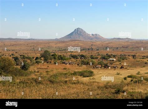 There Is A Spectacular View Southwest Over The Plains Between Zomba And