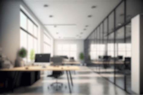 Blur Background Of Modern Office Interior Design Contemporary