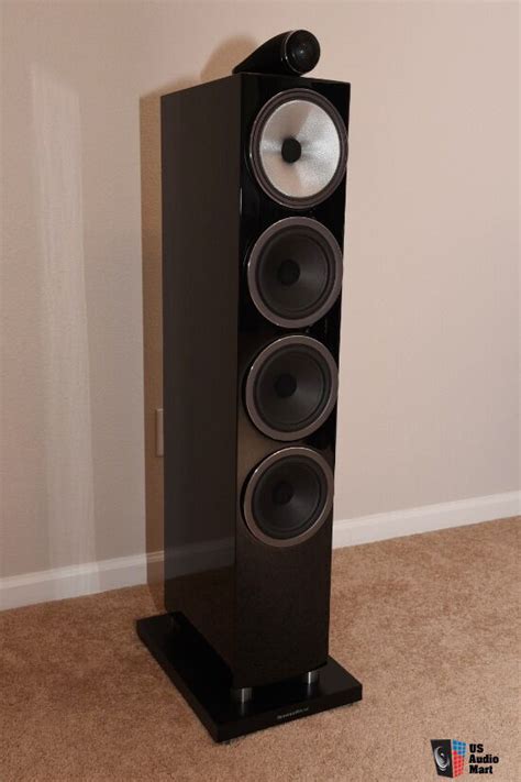 Bowers Wilkins 702 S3 3 Way Floor Standing Speaker GLOSS BLACK