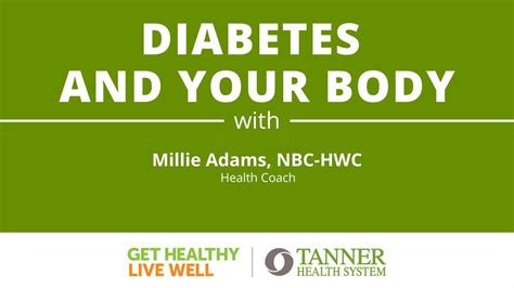 Get Healthy Live Well Diabetes Resources Tanner Health