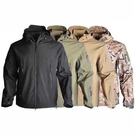 Softshell Sharkskin Tad Tactical Jacket Outdoor Camouflage Hunting Clothes Waterproof Windproof