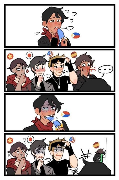 Countryhumans Gallery Philippines Harem Comic Funny Comics Funny