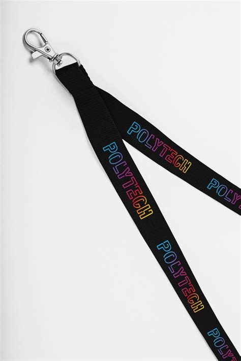 Печать на шнурках для бейджей в Киеве | полиграфия Polytech
