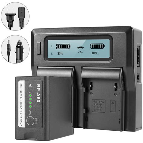 Gvm Dual Charger With Bp A Battery For Canon C Gvm Bp A