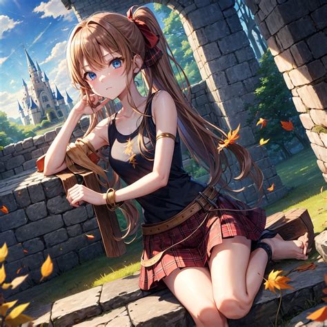 Anime Babe Created With Seaart Ai