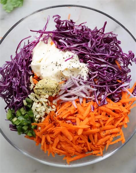 Purple Cabbage Coleslaw Recipe Red Cabbage Slaw Recipes Purple