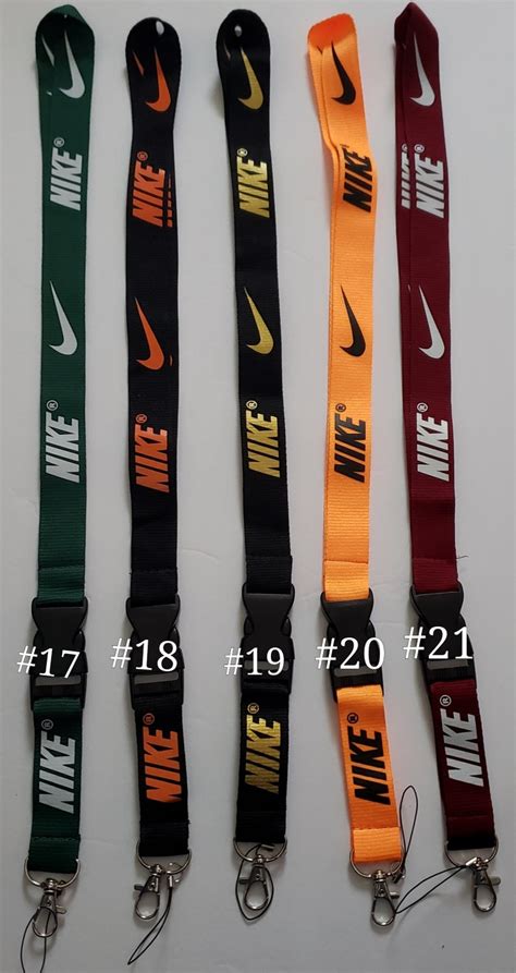 Nike Lanyard With Detachable Keychain Etsy