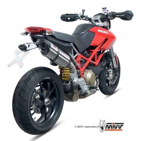 Silencieux MIVV Suono Inox Casquette Carbone Ducati Hypermotard 1100