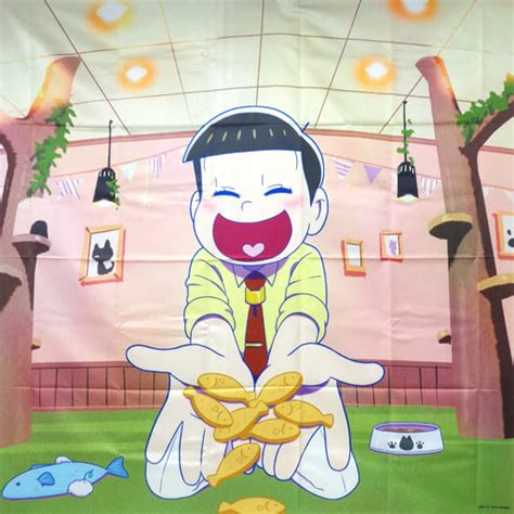 駿河屋 十四松 特大マルチクロス 「おそ松さんのwebくじ 第9弾 おいでぼくらの子ネコちゃん」 A 5賞（タペストリー）