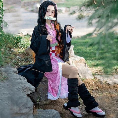 Demon Slayer Cosplay Nezuko Clothing