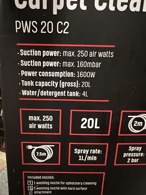 Odkurzacz piorący Parkside do prania PWS 20 C2 1600W Warszawa Wesoła