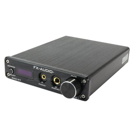 Fx Audio Dac X Dac Ak Bit Khz Dsd Xmos Cs Black