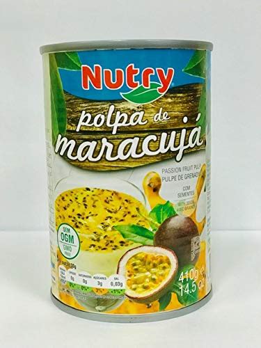 Amazon Nutry Pulpa De Maracuja Passion Fruit Pulp Net Wt