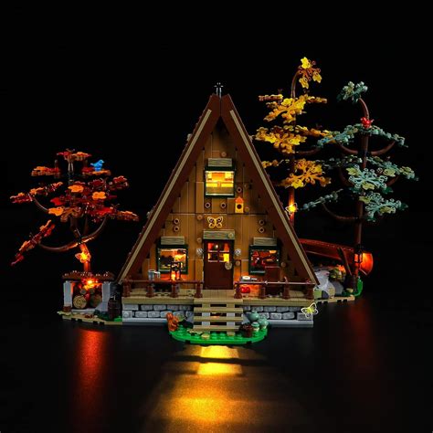 Amazon ManKiaPro LED Light Kit For Lego 21338 A Frame Cabin