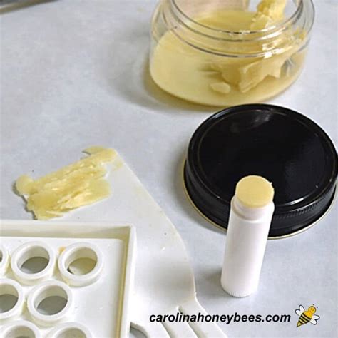 How To Make Beeswax Lip Balm Carolina Honeybees