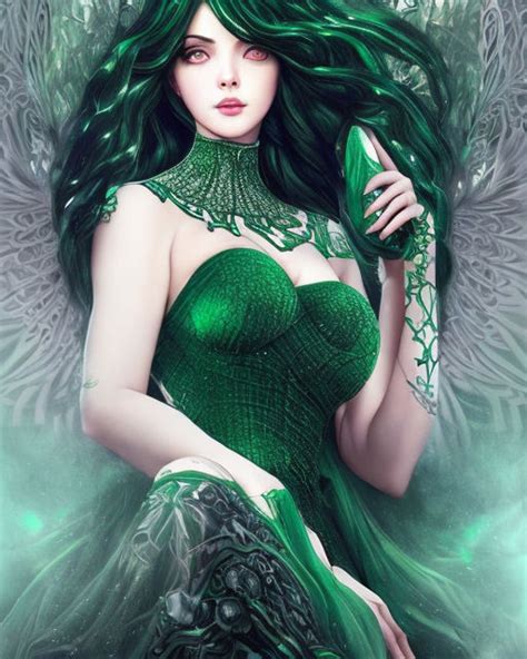 Emerald Queen By Thenerdywonder On Deviantart