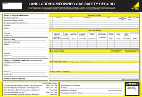 Landlord Gas Safety Certificate Glasgow Gas Safe Registered