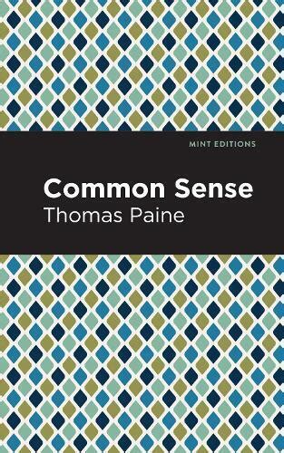 Thomas Paine Common Sense Paperback Mint Editions Ebay