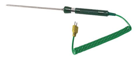 Grainger Approved Temp Probe Food Type K 122 To 1472 Thermocouple