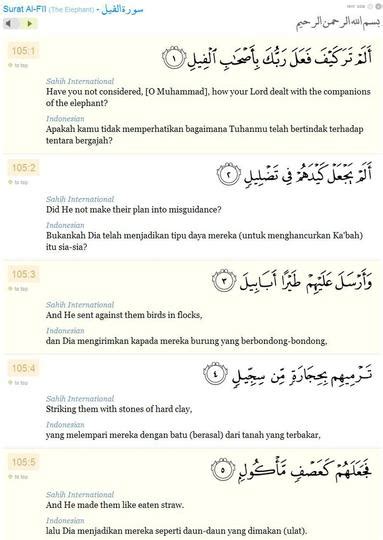 Detail Surat Al Fiil Ada Berapa Ayat Koleksi Nomer 7