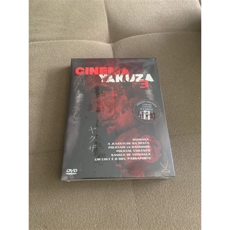 Box Dvd Cinema Yakuza Volume Lacrado Edi O Limitada Cards