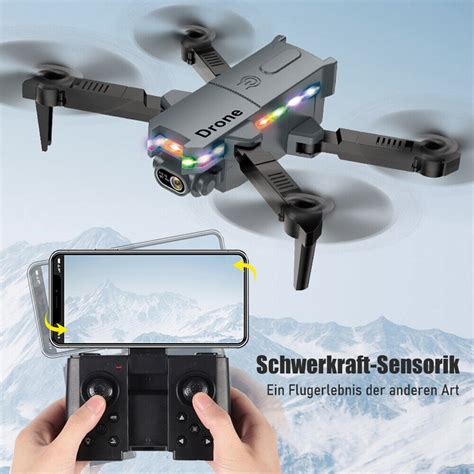 Mini Faltbar Wifi Fpv Drohne Mit K Hd Gps Kamera Selfie Rc