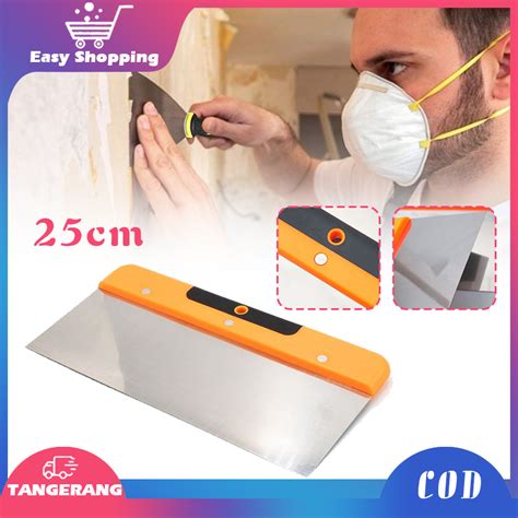jual kape stainless putty knife  scraper dempul cm side scraper