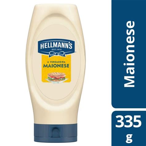 Maionese Hellmanns Squeeze 335g BIG BOX 402 403 Norte