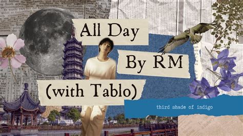 All Day With Tablo Rm Lyrics Han Eng Youtube