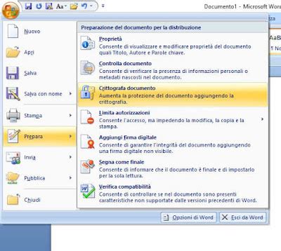 Mettere La Password Ad Un File Word Oggi Un Altro Post