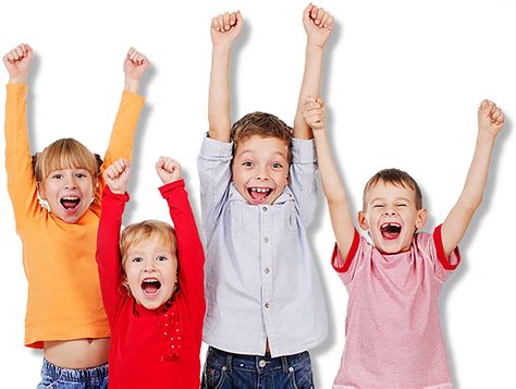 Download Happy Kid Png Kids Cheering Png Clipartkey