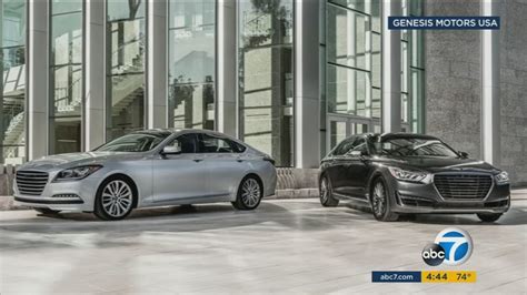 Hyundai launches new luxury car brand named Genesis - ABC7 Los Angeles