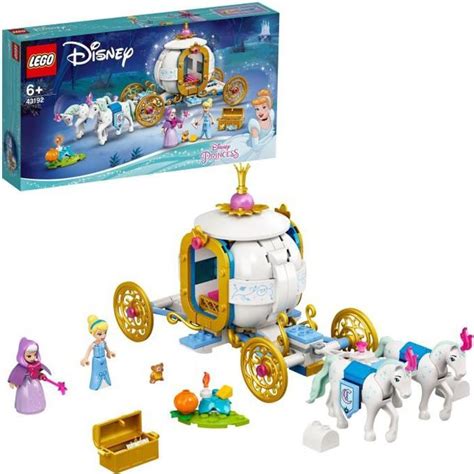 LEGO Disney Princess 43192 Le Carrosse Royal De Cendrillon Incluant